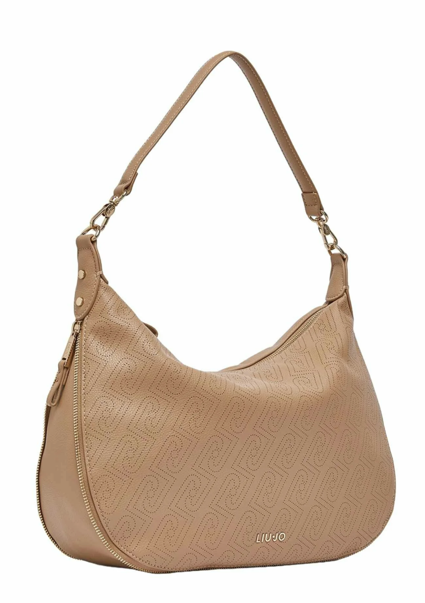 LiuJo Borsa M Hobo - Mod. AA6114 t377A Col. Cammello 00070 NEW 2026
