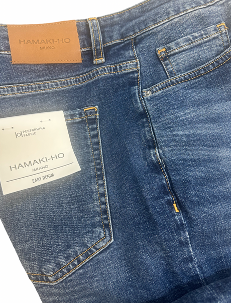 SOLO TG. 52 - Jeans Uomo - Slim Fit regolare - HAMAKI-HO Milano