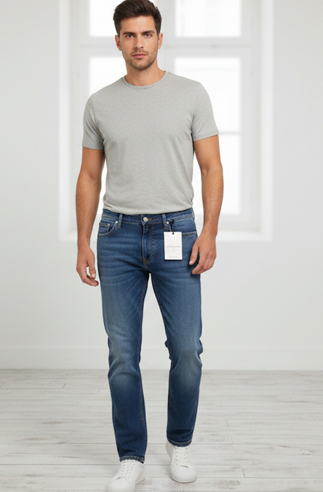 SOLO TG. 52 - Jeans Uomo - Slim Fit regolare - HAMAKI-HO Milano