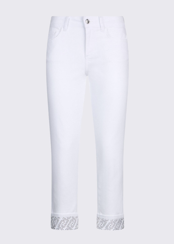LiuJo Jeans UA6006 T2594 - Vita Regolare Con Bordo Logato alla caviglia