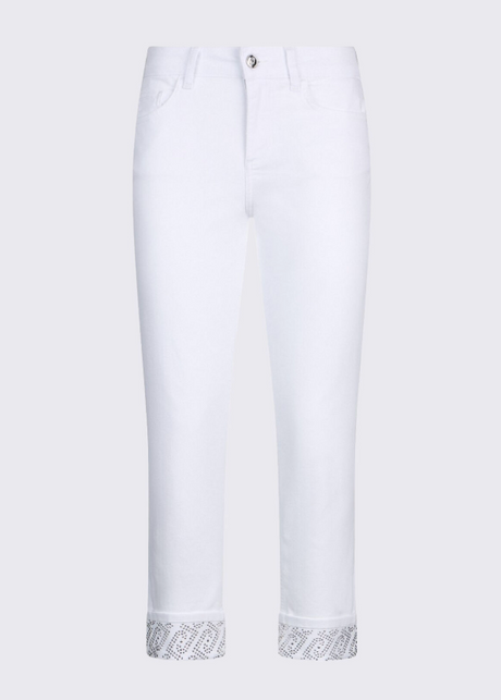LiuJo Jeans UA6006 T2594 - Vita Regolare Con Bordo Logato alla caviglia