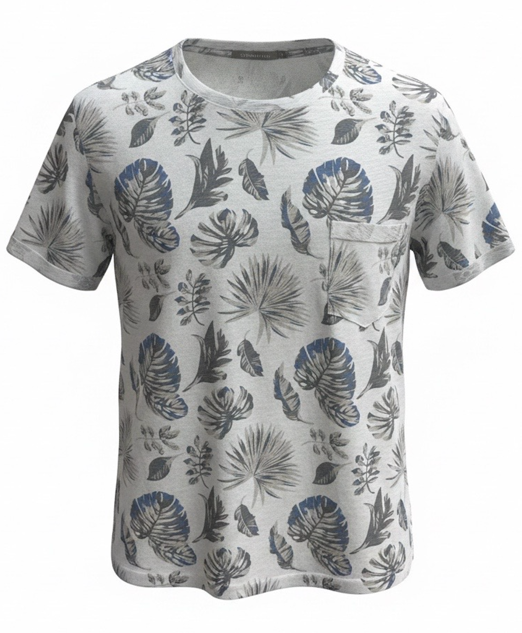 Gianni Lupo - Maglia Girocollo con taschino - Col. FANTASIA FIORI2