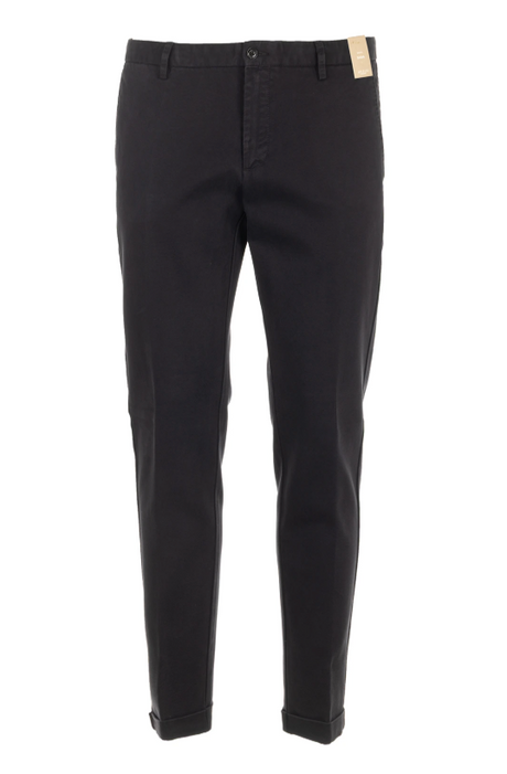 SOLO TG. 46-48-54-56 , AT.P.CO Pantalone in Cotone - Slim Fit - NERO