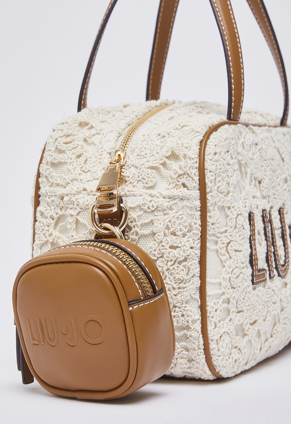LiuJo Borsa M BOWLING - Mod. AA6113 J3865 Col. Crema