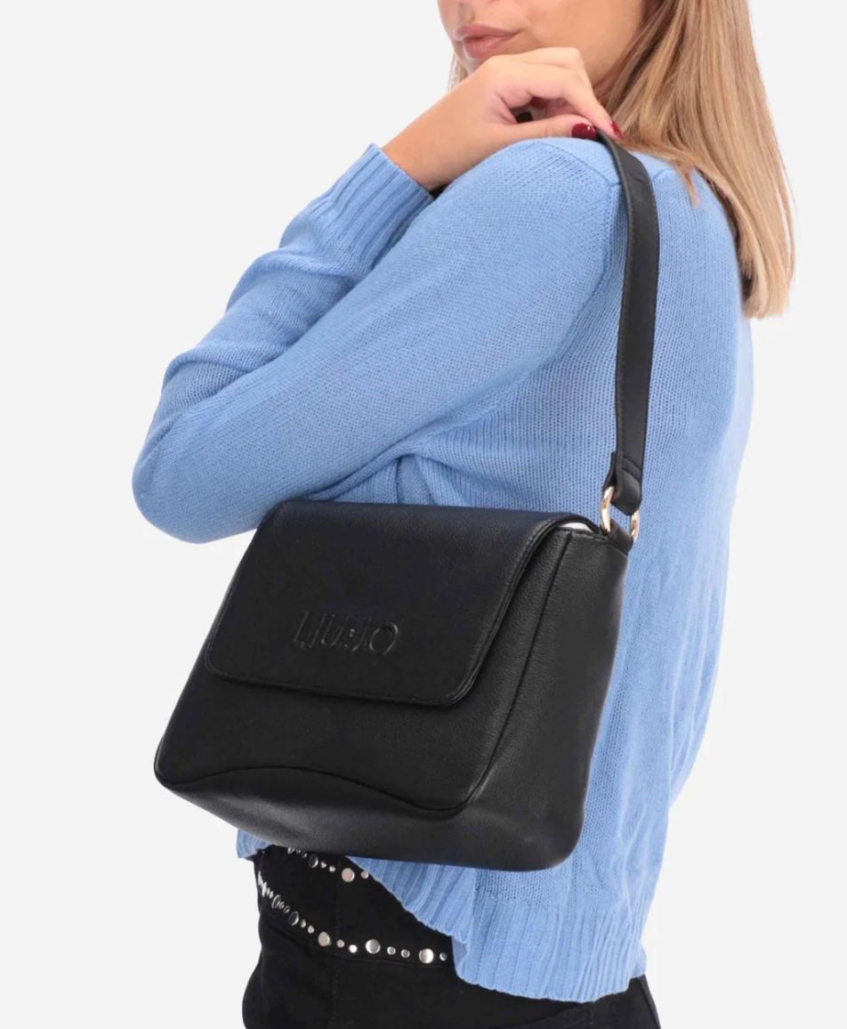 LiuJo Borsa M HOBO - Mod. AF5086E0037 - Col. NERO