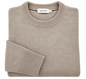 NEW - Maglia Invernale Ciniglia - GIANNI LUPO - BEIGE