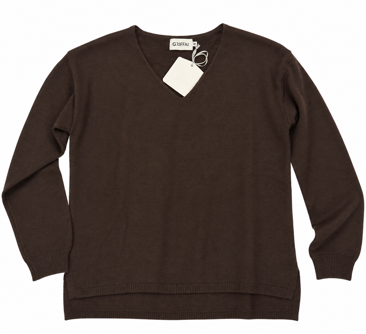 Maglione Scollo V - Finezza 7 - GRIFFAI DGF6921 - Col. Moro