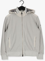 SOLO TG. XXL UNITY - Giacca a Vento Tecnica con Cappuccio staccabile - Col. Ghiaccio  Cuciture Termosaldate ANTI Acqua e Vento