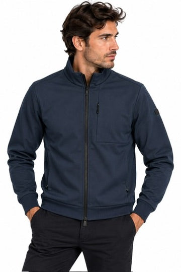 SOLO TG. M UNITY - Giacca a Vento Tecnica - Col. Blu  ANTI Acqua e Vento