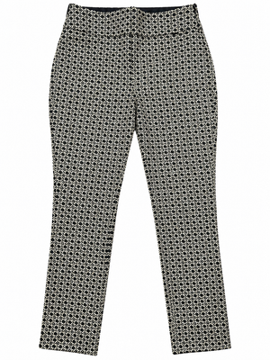 PANTALONE LIUJO - VELLUTO Botton UP Princesse Vita Alta - Bianco WF4321T4590