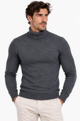 SOLO TG. XXL - Maglia Colloalto - FRED MELLO - Grigio