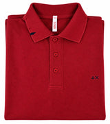SOLO TG. M - SUN68 Polo - Polo Manica Lunga in Cotone
