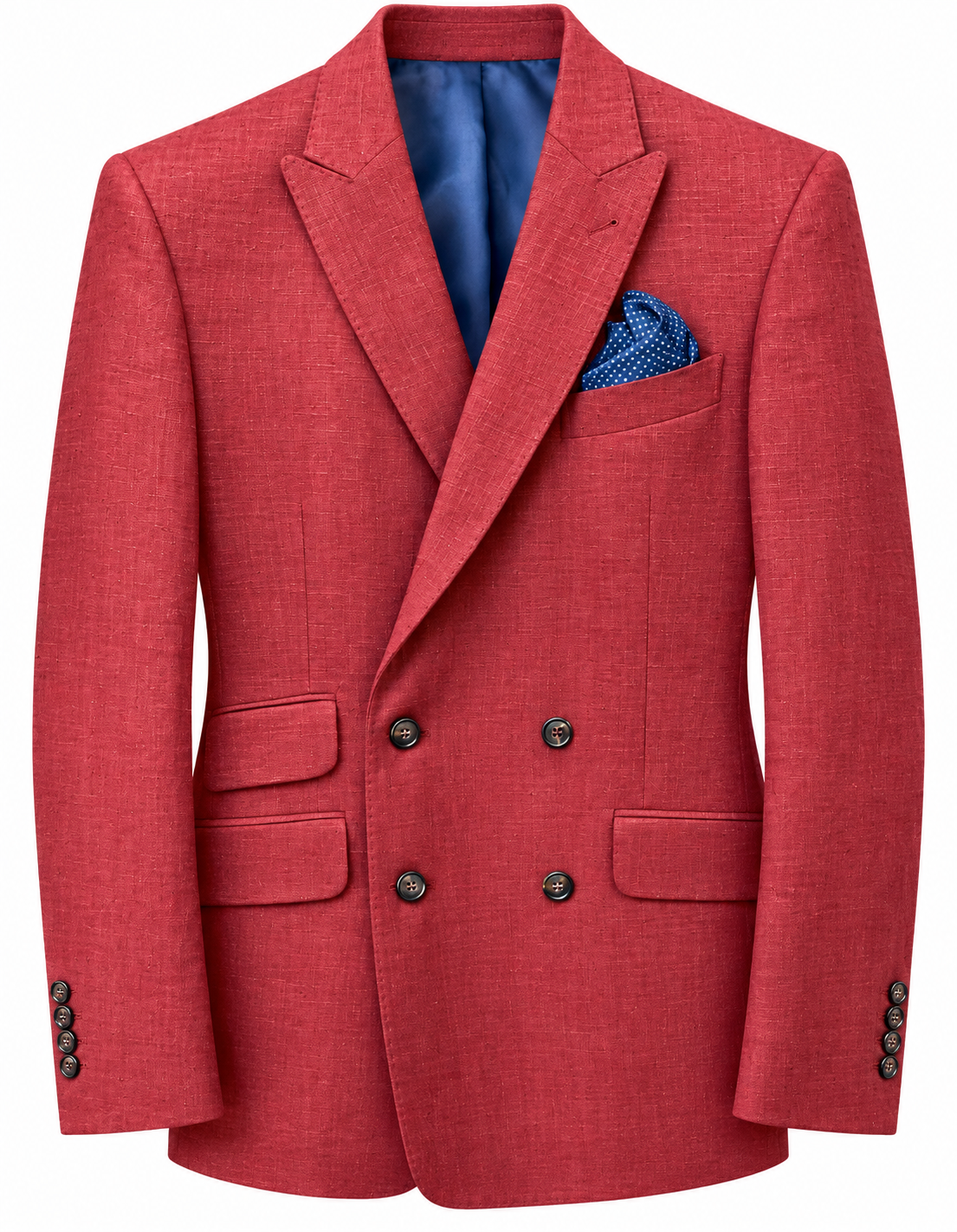 Giacca Blazer Uomo Doppio Petto - Colore Red