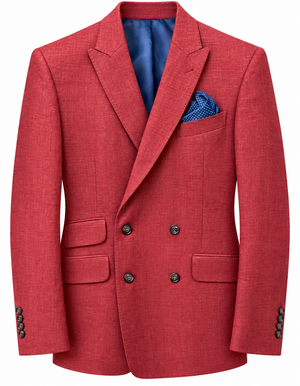 Giacca Blazer Uomo Doppio Petto - Colore Red