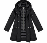 MORE - Giacca Imbottita Invernale imbottitura e Antivento con chiusura Zip - MARGOT FW28 - Modello vestibilità Comoda