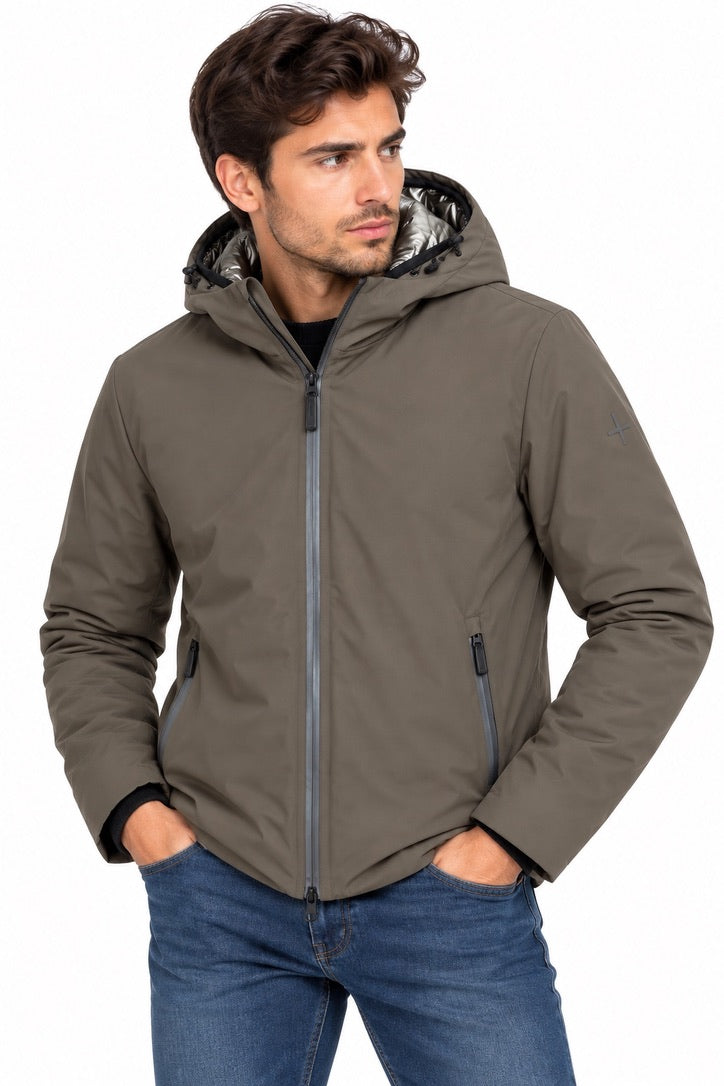 MORE Giubbotto Uomo Thermo Insulation System Tessuto Elasticizzato - Col. MARRONE