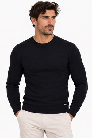 Maglia Girocollo Soft Touch - GIANNI LUPO - Col. Nero  GL33398