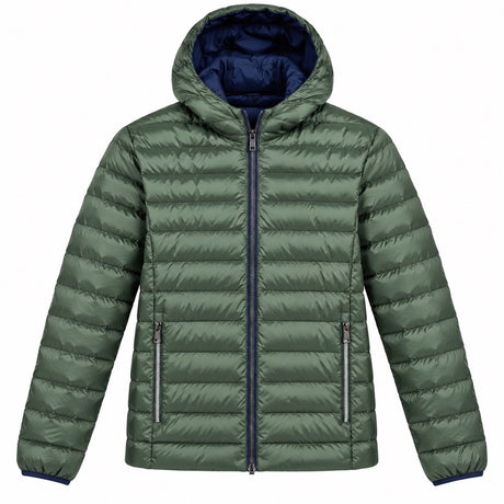 Ciesse Piumini - Henry - REVERSIBILE - Deep Blu/Verde Piumino