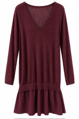 SOLO TG. M e L - OTTO DAME - Abito Donna invernale in Maglia e tipo seta DM6416