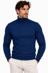 Maglia Dolcevita - GIANNI LUPO - Col. Blu