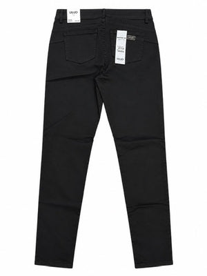 SOLO TG. 30 e 33 - JEANS PANTALONE LIUJO Botton UP MF3266T8191 Col. NERO