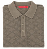 Maglia Polo Lavorata - GIANNI LUPO - Col. Tobacco - GL35328