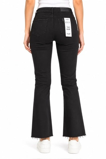 SOLO TG. 26 - JEANS PANTALONE LIUJO Botton UP WA3232T7144 Col. Nero