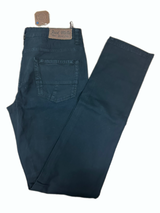 SOLO TG 32 - FRED MELLO Pantalone di Cotone Slim Fit - NERO