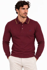 SOLO TG. S - SUN68 Polo - Polo Manica Lunga in Cotone