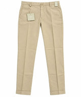 SOLO TG. 46-50-54 , AT.P.CO  Pantalone in Cotone - Slim Fit - Kaki A301SASA45TC941