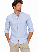 SOLO TG. XL - Fred Mello - Camicia Cotone Leggero Estivo - FM18S01CT  Col. Riga Coreana