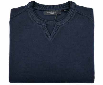 Maglia Autunno/Inverno 30% LANA , Cod. 3263 - HAMAKI-HO - Col. BLU