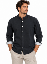 SOLO TG S-M - IMPURE - Camicia Leggera SHL1661 - BLU