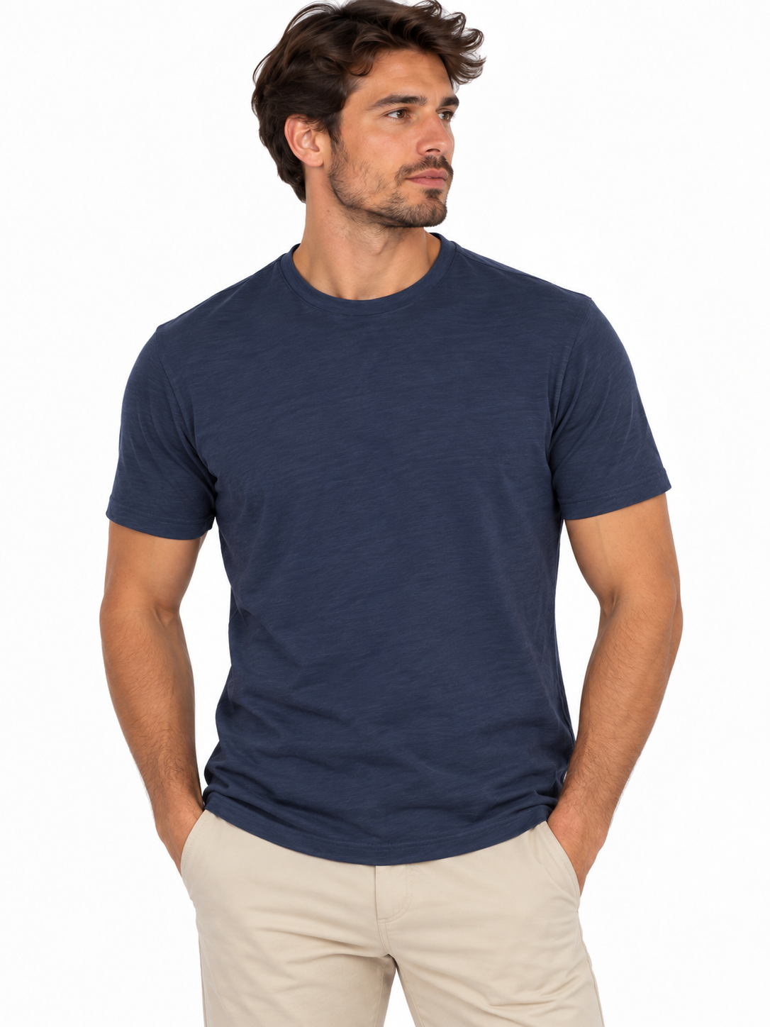 Gianni Lupo - Maglia Girocollo - Col. Blue - GL1053F