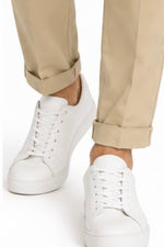 SOLO TG. 46-50-54 , AT.P.CO  Pantalone in Cotone - Slim Fit - Kaki A301SASA45TC941