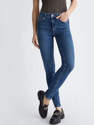 SOLO TG. 31 LiuJo - Jeans skinny a vita Regolare - Art: UA4013 D4896 - New