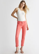 SOLO TG.29 - LiuJo - Pantaloni cropped bottom up - MA4272 T4810 - New Rosa Salmone