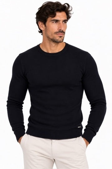 Maglia Girocollo Sottogiacca - GIANNI LUPO - Col. Blu