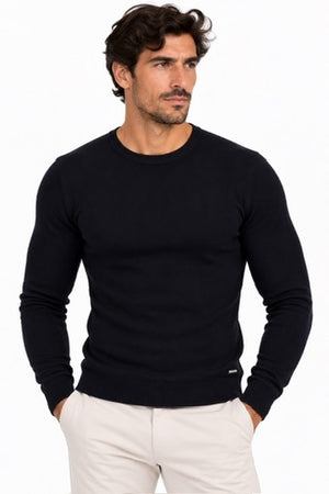 Maglia Girocollo Sottogiacca - GIANNI LUPO - Col. Blu