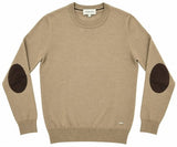 Maglia Invernale con Toppa - GIANNI LUPO - Col. Camel Beige - GL35248