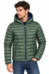Ciesse Piumini - Henry - REVERSIBILE - Deep Blu/Verde Piumino