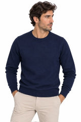 Maglia Invernale 100% LANA SENZA CUCITURE - GRIFFAI - Col. BLU