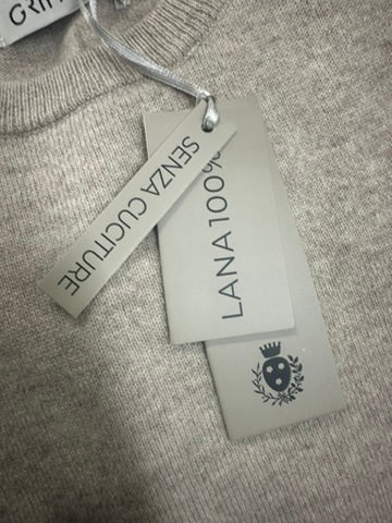Maglia Invernale 100% LANA SENZA CUCITURE - GRIFFAI - Col. BEIGE