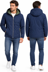Ciesse Piumini - Henry - REVERSIBILE - Deep Blu/Verde Piumino