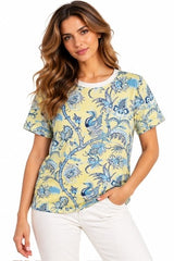 SOLO TG. S e M - SEVENTY - T-shirt Davanti 100%Seta , Dietro 90% Cotone , 10%Lino