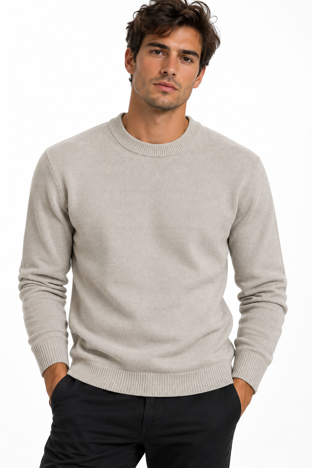 NEW - Maglia Invernale Ciniglia - HAMAKI-HO - BIEGE