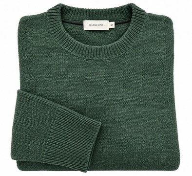NEW - Maglia Invernale Ciniglia - GIANNI LUPO - VERDE