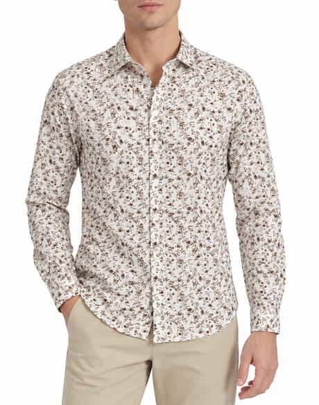 SOLO TG. XXL - Gianni Lupo - Camicia Coreana Cotone - Col. Fantasia GL7768S