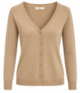 SOLO TG. S e M - Cardigan Donna col. Cammello Q2