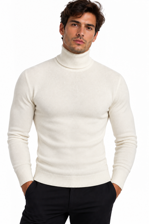 NEW - Maglia Collo Alto - HAMAKI-HO - Off White